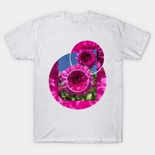 Circular flower T-Shirt